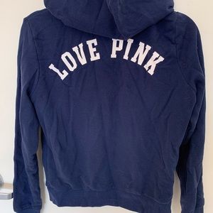 Pink Hoodie Blue size S